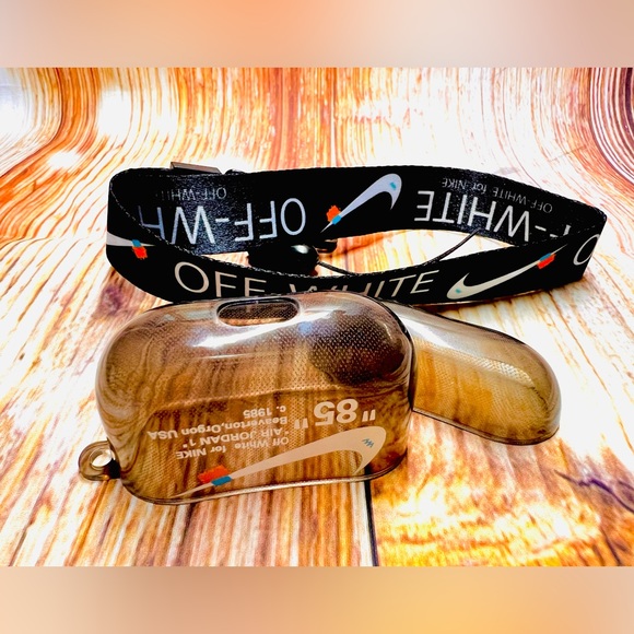 Nike OFF WHITE design Protective case for AirPods3: Black - Picture 8 of 11